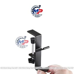 Móc Treo Đồ Kẹp Bàn Không Cần Khoan, Móc Treo Balo Túi Xách Cạnh Bàn Học Bàn Làm Việc, Màu Đen Trắng 9