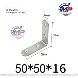 Ke Góc Chữ L Inox 201 Nhiều Kích Thước, Ke Góc Vuông Liên Kết Gỗ, Bản Mã Kim Loại Bắt Vít Gia Cố Kệ Tủ Bàn Ghế KEGOC-01 6
