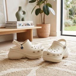 [BC86][TẶNG CHARM] Dép Sục Nữ Đế Cao 7cm AVIWIN Phong Cách Năng Động Cá Tính Dễ Phối Đồ 5
