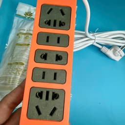 Ổ Điện Đa Năng 8 lỗ Cắm 2 Chấu KD8 2