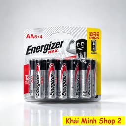 Pin Energizer MAX AA/AAA 1.5V Chính Hãng – Vỉ 12 Viên BP8+4 (8 Tặng 4) 3
