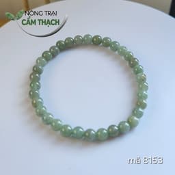 [Nông Trại Cẩm Thạch] Chuỗi Lẻ Ngọc Cẩm Thạch Phỉ Thúy Tự Nhiên Type A, kích thước hạt 5.6mm, bao dung sớ 1