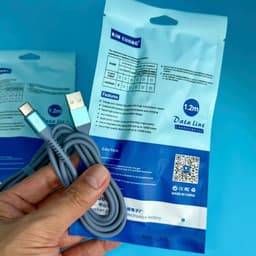 Cáp sạc nhanh 5A Kim Cương D32 A-L USB ra Lightning/ A-C Type-c. NL 3