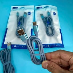 Cáp sạc nhanh 5A Kim Cương D32 A-L USB ra Lightning/ A-C Type-c. NL 6