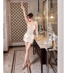 ĐẦM BODY CÚP NGỰC ĐÍNH VẢY PHALE LINLUXE 2