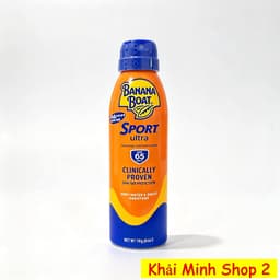 Combo 2 Chai Xịt Chống Nắng Banana Boat Sport SPF 65 / Kids SPF 50 170g – Chống Nắng Ngoài Trời, Chính Hãng Mỹ 7