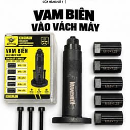 Vam Biên Vào Vách Máy KINGMAN – Bộ 5 Đầu Ren M10, M12, M14 Chuyên Dụng Sửa Chữa Xe Máy K420 1