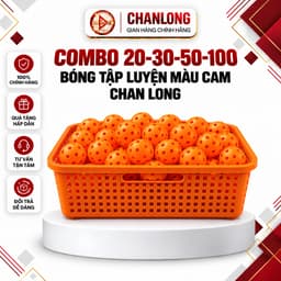 Bóng Tập Luyện Màu Cam - Combo 20,30,50,100 Quả - Bóng Sân Ngoài, Độ Nảy Tốt, Dành Cho Người Mới 1