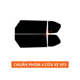 Phim Cách Nhiệt Nano Ceramic Cắt Chuẩn Phom 4 Cửa Xe VF3 Cản 99% UV Dễ Dàng Tự Dán Tại Nhà Không Cần Lấy Phom 2