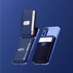 Ví Nam Châm Đa Năng HyperWork MAGW MagSnap Flip - Tích Hợp Kèm Đế, Lực Hút 1200 gF, Chứa 4 Thẻ, Da PU Cao Cấp 4