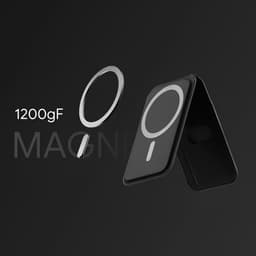 Ví Nam Châm Đa Năng HyperWork MAGW MagSnap Flip - Tích Hợp Kèm Đế, Lực Hút 1200 gF, Chứa 4 Thẻ, Da PU Cao Cấp 3