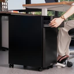 Tủ Tài Liệu Di Động HyperWork MC02 Ivy Slim - 3 Ngăn Kéo, Thép Cán Nguội Dày 0.7mm, Bánh Xe 360 Độ 2