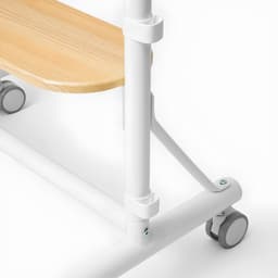 Giá Treo Tivi Di Động HyperWork Aero Stand TVC02 - Tải Trọng 70kg, Hỗ Trợ Màn 37-75 Inch, Kệ Gỗ MDF 5