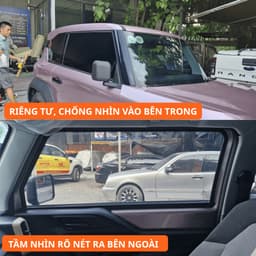 Phim Cách Nhiệt Nano Ceramic Cắt Chuẩn Phom 4 Cửa Xe VF3 Cản 99% UV Dễ Dàng Tự Dán Tại Nhà Không Cần Lấy Phom 9
