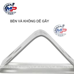 Ke Góc Vuông Inox Lắp Ráp Đồ Gỗ, Pát Ke Góc Chữ L, Ke Liên Kết Bàn Ghế Tủ Kệ, Nhiều Kích Thước KEGOC-03 6