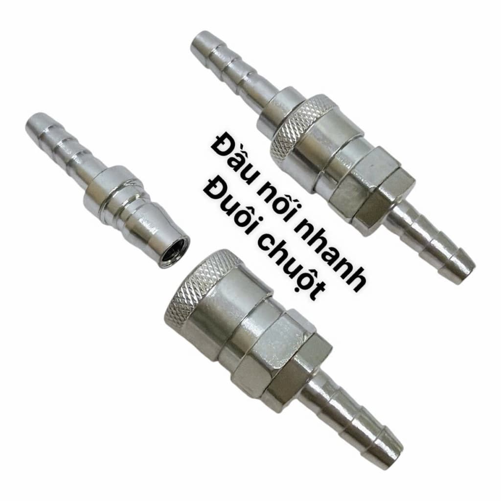 ĐẦU NỐI NHANH ĐUÔI CHUỘT 8MM, 10MM COULPE_CÓ XUẤT HĐ VAT