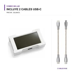 Hub USB 8K Gaming HM Lab-Màn Hình IPS Hiển Thị Thông Số & GIF - Vỏ Nhôm CNC Nguyên Khối - Hỗ Trợ 8000Hz (HMHUB) 9