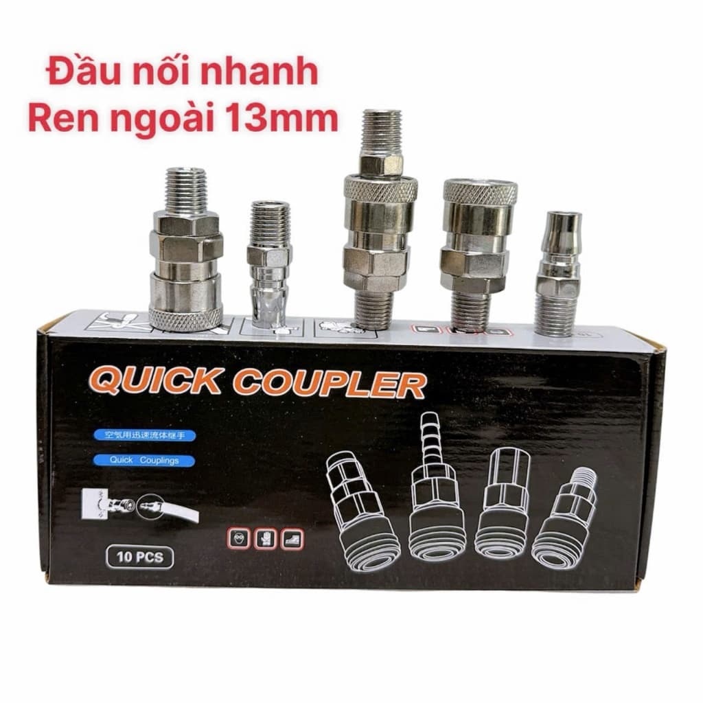 ĐẦU NỐI NHANH REN NGOÀI 13MM COUPLE_CÓ XUẤT HĐ VAT