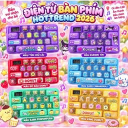 ĐỒ CHƠI BÀN PHÍM TIPOP 18 NÚT VỪA CHƠI VỪA GIẢI TRÍ TỔNG HỢP ( KÈM PIN ) 1