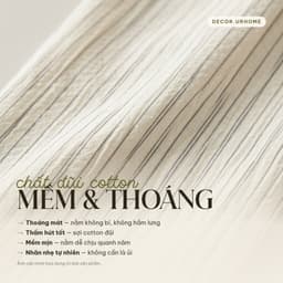 (Tặng ôm) Bộ Chăn Ga Gối Cotton Đũi Khuy Cao Cấp Set 4 Món Vỏ Chăn Lồng Ruột Thoáng Mát 3