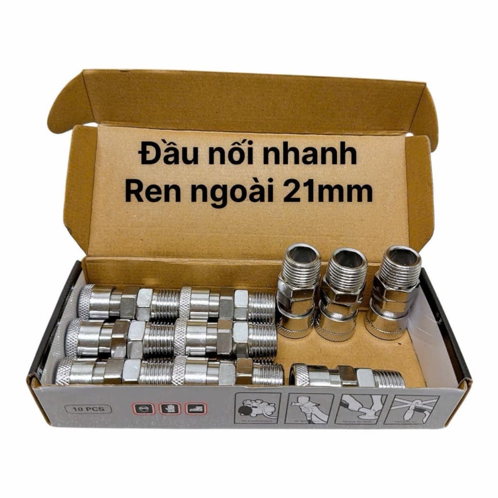 ĐẦU NỐI NHANH REN NGOÀI 21MM COUPLE_CÓ XUẤT HĐ VAT