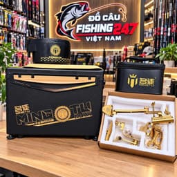 Thùng Câu Đài MingTu MAX Phiên Bản Mới Nâng Cấp Toàn Diện – Thùng Đựng Đồ Câu Cá Đa Năng, Tặng Đệm Ngồi Và Hộp Đựng 3