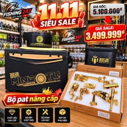 Thùng Câu Đài MingTu MAX Phiên Bản Mới Nâng Cấp Toàn Diện – Thùng Đựng Đồ Câu Cá Đa Năng, Tặng Đệm Ngồi Và Hộp Đựng 1