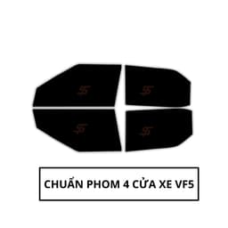 Phim cách nhiệt Nano Ceramic CẮT CHUẨN PHOM 4 cửa xe Vinfast VF5 dễ dáng tự dán tại nhà 2