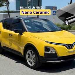 Phim cách nhiệt Nano Ceramic CẮT CHUẨN PHOM 4 cửa xe Vinfast VF5 dễ dáng tự dán tại nhà 5