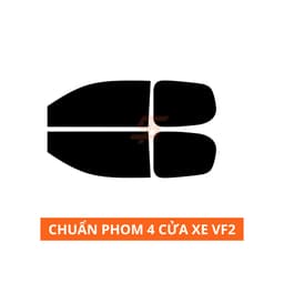 Phim Cách Nhiệt Nano Ceramic Cắt Chuẩn Phom 4 Cửa Xe VF2 Cản 99% UV Dễ Dàng Tự Dán Tại Nhà Không Cần Lấy Phom 2
