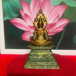 Tượng Thần  Thao Vessuwan ( thần tài lộc Thailand) in 3D . cao 20 cm 4