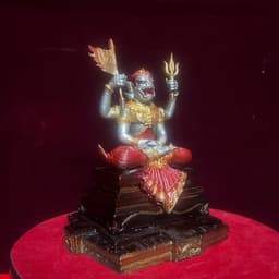 tôn tượng Thần Phaya Hanuman Thailand . in 3D . cao 19 cm 4