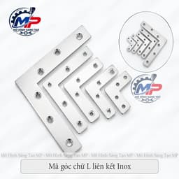 Combo 10 Ke Góc Chữ L Chữ T, Ke Góc Dẹp, Ke Góc Cửa KEGOC-05 5