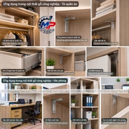 Combo 10 Ke Góc Chữ L Chữ T, Ke Góc Dẹp, Ke Góc Cửa KEGOC-05 4