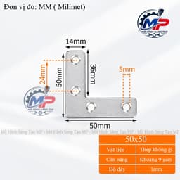 Combo 10 Ke Góc Chữ L Chữ T, Ke Góc Dẹp, Ke Góc Cửa KEGOC-05 8
