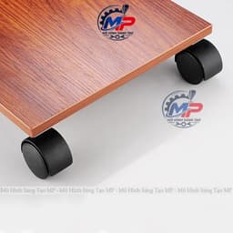 Bộ 4 Bánh Xe Nhựa Có Khóa Bánh Bass Xoay BX-01 6