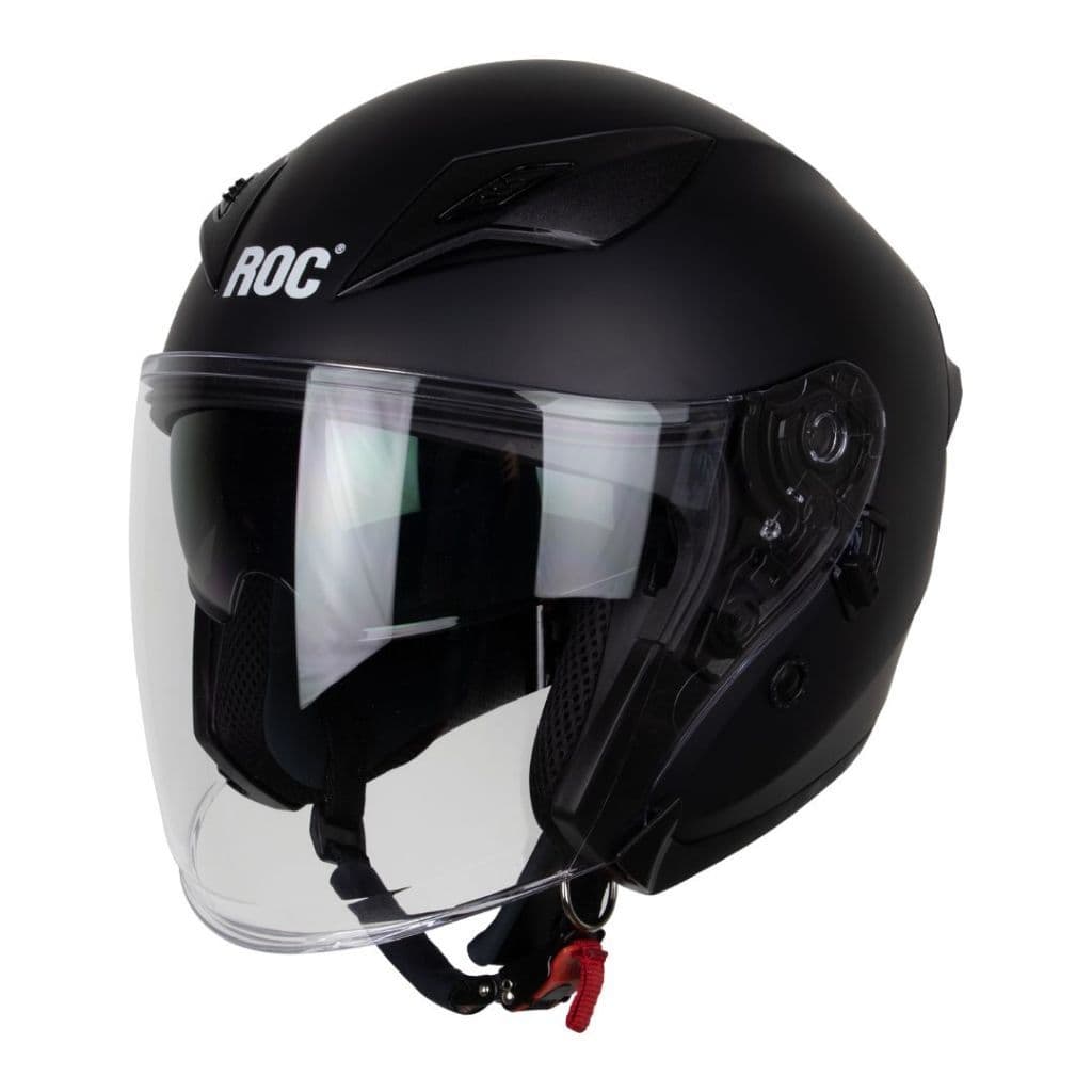 [Độc Quyền NSX] Mũ Bảo Hiểm 3/4 Roc R68 Có 2 Kính, Nón Đạt Chuẩn Nam Nữ Đi Moto Xe Máy Phượt