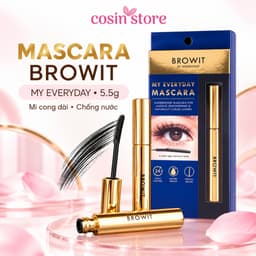 Mascara Browit By NongChat My Everyday 5.5g Mi Cong Dài Tự Nhiên, Chống Nước 24H Cosin Store 1