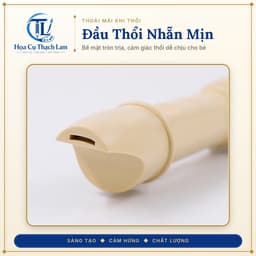[Tặng sách tập thổi]Sáo Dọc Soprano DHS 8 Lỗ Cho Bé Màu Kem Tháo Rời 3 Đoạn Kèm Túi Vải Que Lau 5