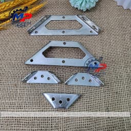 Combo 5/10 Bát Ke Góc Vuông INOX Cao Cấp 90 Độ Đa Năng Tặng Kèm Vít, Ke Góc Chữ L Gia Cố Nội Thất KeGoc-07 2