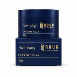 Sáp vuốt tóc ROUG Hair Styling Extreme Clay 32g/100g cho nam - Roug Xanh chính hãng 2