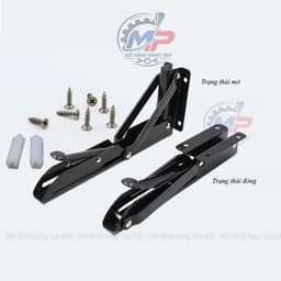 1 Bộ (2 Cái) Giá Đỡ Bàn Gập Gọn, Bản Lề Gập Gọn Thông Minh, Ke Gấp Gọn PGT-12 2