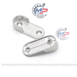 Bát Đỡ Thanh Treo Quần Áo Hợp Kim Nhôm Bas-01 3