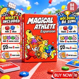Magical Athlete Second Wind Board Game – Trò Chơi Đua Nhân Vật Hài Hước, Party Game Vui Nhộn Cho Nhóm B4BG 3