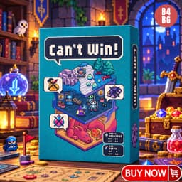 Can’t Win! Board Game Engames English Version – Game Thẻ Bài Trick-Taking Chiến Thuật Dự Đoán 3–4 Người, 30–45 Phút B4BG 1