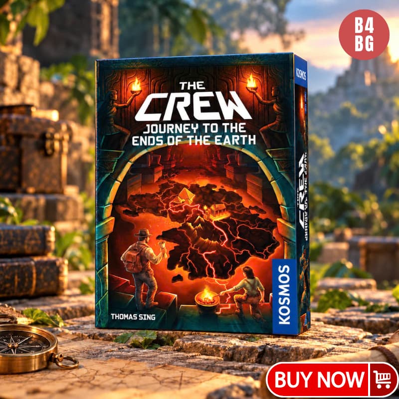 The Crew Journey to the Ends of the Earth Board Game KOSMOS – Phiên Bản Tiếng Anh 2–5 Người B4BG