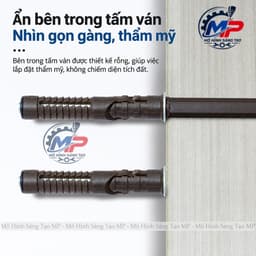 ( 2 Cái ) Chốt Âm Tường Đỡ Kệ Gỗ, Thanh Đỡ Tấm Kệ Âm, Phụ Kiện Lắp Tủ Kệ Nội Thất Chắc Chắn Chot-04 2