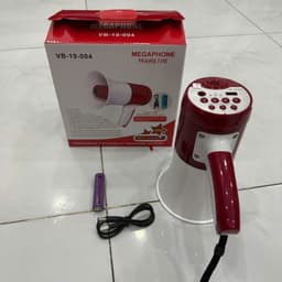 Loa Phóng Thanh Ghi Âm, Phát Lại VB-19-004 và 639 50W, 100W (1 PIN), LMS 6
