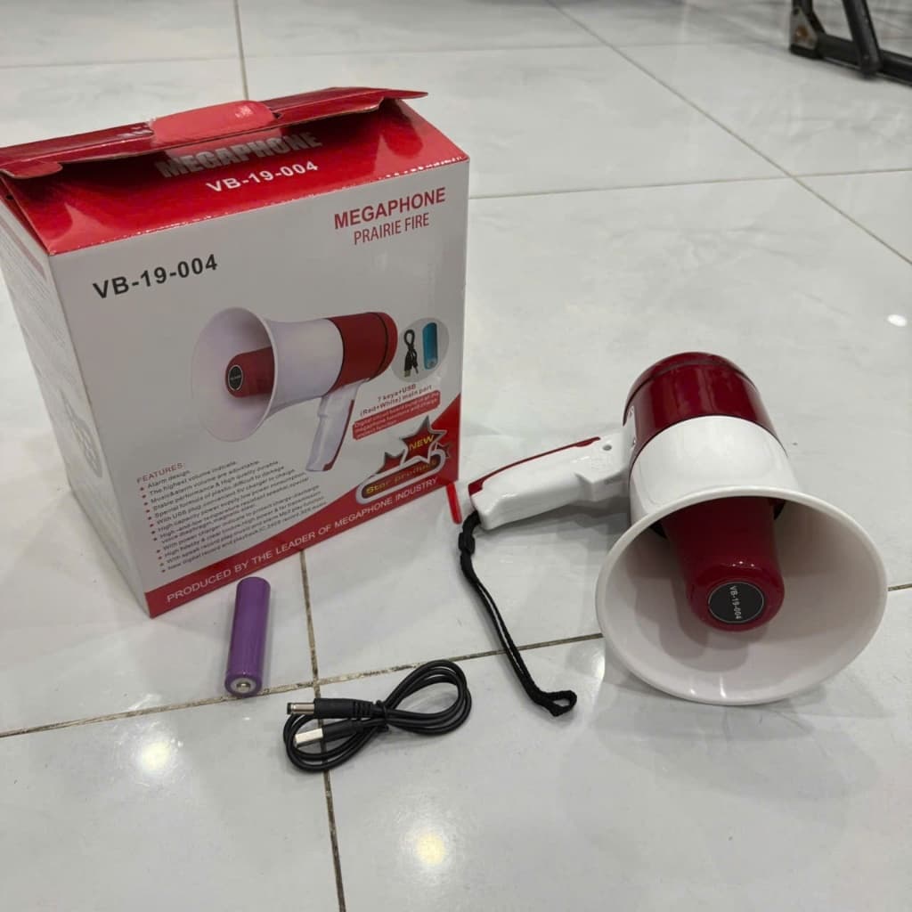 Loa Phóng Thanh Ghi Âm, Phát Lại VB-19-004 và 639 50W, 100W (1 PIN), LMS