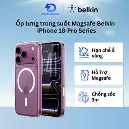 Ốp lưng trong suốt Magsafe Belkin (Camera Control Button) dành cho iPhone 18 Pro/ 18 Pro Max 1